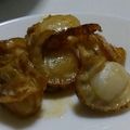 ヨシヨッシー's cooksnap of when they made ベビー帆立のバター醤油焼き.