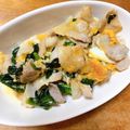 mi626's cooksnap of when they made 豚こまぎれ肉とホウレン草のガーリック炒め.