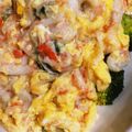 くりなかけいこ's cooksnap of when they made ブロッコリーのかに玉あんかけ.