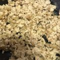 おナスちゃん☆★'s cooksnap of when they made ノンオイル♪ふわふわそぼろ。離乳食後期～.