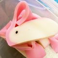 confizuryi's cooksnap of when they made かまぼこのうさぎさん‾(=∵=)‾.