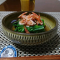 ダイナマイト漆黒's cooksnap of when they made 愛される！菜の花の桜海老煮浸し.