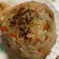 天然お白湯ちゃん's cooksnap of when they made アレンジ＊炊き込みご飯の焼きおにぎり.