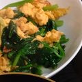 櫻音's cooksnap of when they made ほうれん草とたまごのふわふわ炒め.