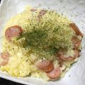 nosso's cooksnap of when they made チーズご飯 牛乳卵白消費にランチ.