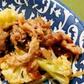 rie0x0's cooksnap of when they made 豚肉とカリフラワーのオイスターソース炒め.