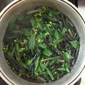 pink_kozou's cooksnap of when they made 春を食らう✿コウサイタイの辛子お浸し.