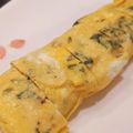 チビトン's cooksnap of when they made 人参葉の卵焼き.