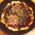 ぱぴぷゆい's cooksnap of when they made 余ったお餅でお好み焼き（餅の消費に）.