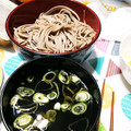 ユーロン's cooksnap of when they made ざる／もり／かけ そばに、すだち.