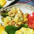 虹色♪︎ちゅーりっぷ's cooksnap of when they made ピーマン・コーン・ウインナーのかき揚げ.