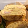 asuuumomo's cooksnap of when they made お弁当用 カニかま入り玉子焼き.