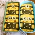 ももんじゃー's cooksnap of when they made ミニオン風キャラ弁.