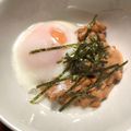 azbjbn's cooksnap of when they made 毎日の納豆●なりゆき温泉玉子添え.