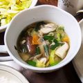 おにもつちゃん's cooksnap of when they made 茹で汁で鶏の旨味ぎっしりスープ♪.