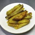 ☆ありか358☆'s cooksnap of when they made さつま芋のオリーブオイル揚げ焼き.