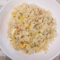 4児男子母さんの台所's cooksnap of when they made ファミリーマートの玉子チャーハン⁉︎.