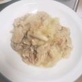 クックZVL9NR☆'s cooksnap of when they made 大根おろしと豚肉のさっぱり炒め煮.
