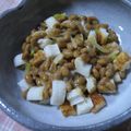 ゆみにゃむ's cooksnap of when they made ちくわ納豆～☆.