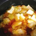 クックF0NYN1☆'s cooksnap of when they made おふくろの味！白菜とひき肉そぼろ鍋♪.