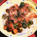 夢's cooksnap of when they made 牛タンシチューのパスタ.