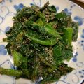 ポメちょん's cooksnap of when they made ほうれん草のごまあえ★:*:。.