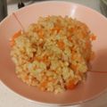 しらたまこむぎ's cooksnap of when they made 人参1本使い切り！簡単シンプル人参ごはん.