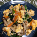 けんよこ's cooksnap of when they made ほうれん草と玉子の簡単炒め.