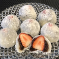 ぷりん✲まろん's cooksnap of when they made 作ると安い！*いちご大福*.