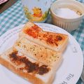 あゆまんま♪'s cooksnap of when they made オリーブハーブトースト.