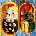 まよかぁさん's cooksnap of when they made キャラ弁☆すみっコぐらし卒園ver..