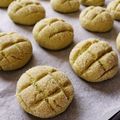 masaharu21's cooksnap of when they made まるでメロンパン！なクッキー！混ぜるだけ.