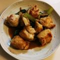 ゴロみかん's cooksnap of when they made 胸肉と小松菜の辛子醤油炒め.