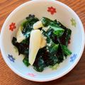 かのこはLOVE's cooksnap of when they made ぬた（わけぎとワカメの酢味噌和え）.