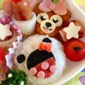 xr222's cooksnap of when they made ダッフィー＆シェリーメイ♪キャラ弁.