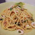 tommy265's cooksnap of when they made いかとネギで和ぁパスタ☆.