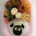 クックNLH9A9☆'s cooksnap of when they made ちょー簡単 ひつじのショーン キャラ弁.