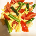 Oxnard_KK's cooksnap of when they made 海老とトマトのふわふわ卵炒め.