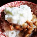 NEKOほっぺ's cooksnap of when they made 痩せ酸玉葱ヨーグルトの納豆ごはん.