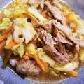 ♡なーつ♪'s cooksnap of when they made たっぷり春キャベツと豚の生姜焼き.