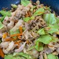 ゆうまり5448's cooksnap of when they made ★☆香味ペーストde肉野菜炒め～☆★.