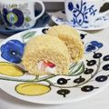 カバゴン's cooksnap of when they made 直径４㎝＊ミニロールケーキ.