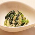 LunaJuno's cooksnap of when they made 菜っ葉のゴママヨ和え♡美味しい茹で方♪.