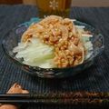 ダイナマイト漆黒's cooksnap of when they made 納豆ドレッシングの大根サラダ.