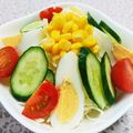☆★あんず姫★☆'s cooksnap of when they made ＊簡単＊キャベツと茹で卵のサラダ＊.
