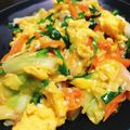 Rika☆Rin's cooksnap of when they made お弁当にも☆簡単野菜と玉子の中華風炒め.