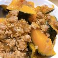 みきっっ's cooksnap of when they made かぼちゃと鶏ひき肉のそぼろ煮.