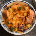あみことまろ's cooksnap of when they made コロコロきゅうりとタコのキムチマヨ♪.