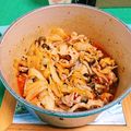 きよえもんさん's cooksnap of when they made 春キャベツとキムチの蒸し煮.