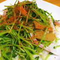 memiko☆'s cooksnap of when they made メンマと豆苗の簡単炒め.